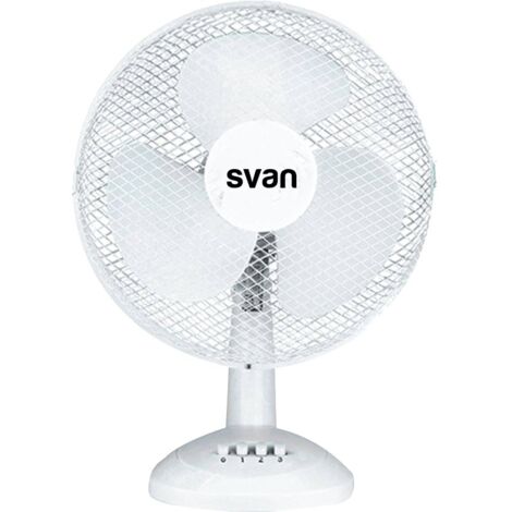 Ventilador de Pie 30.48cm SVAN SVVE02120S Blanco 40 W