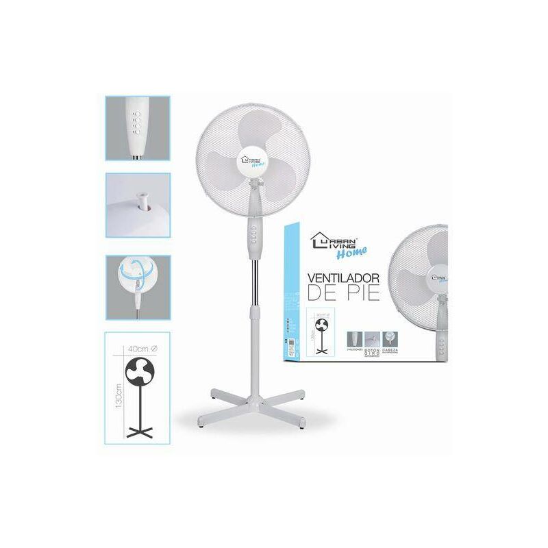

Ventilador de Pie 45W 40cm