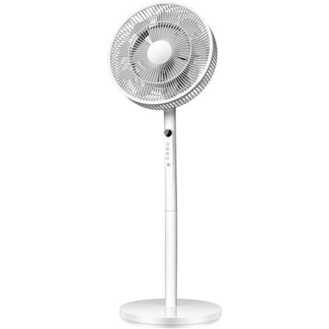 Ventilador de pie Azor motor AC 60W blanco