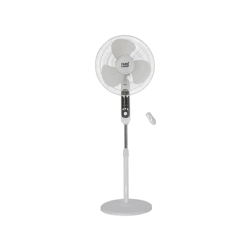 

Ventilador De Pie Calma Bl.3 Vel.45w.3 Aspas 43 D C/ Remoto.temporizador 0,5h-7,5h