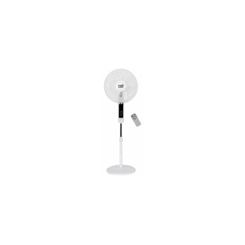 Ventilador de pie cacimbo bl.3 vel.45w.5 aspas 43 d. c/ remoto.temporizador 0,5h-7,5h