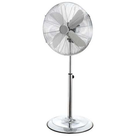 Ventilador de pie cromo 400 Syntesy 09148