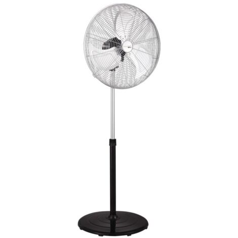 Ventilador de Pie de 20 Pulgadas con Motor de 160W y 3 Velocidades Ajustables  Oferta exclusiva