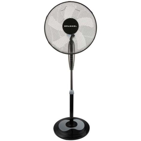 Ventilador de Pie Grunkel FAN-165R NG/ 50W/ 5 Aspas 40cm/ 3 Velocidades