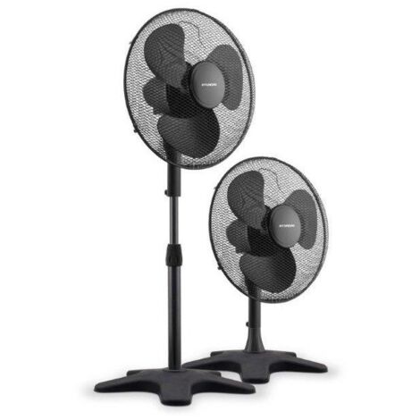 Ventilador de pie Hyundai HYV2LUXN4 3 Velocidades Ajuste Altura