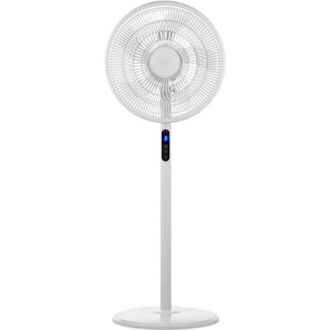 Ventilador de pie Icono motor AC 45W blanco