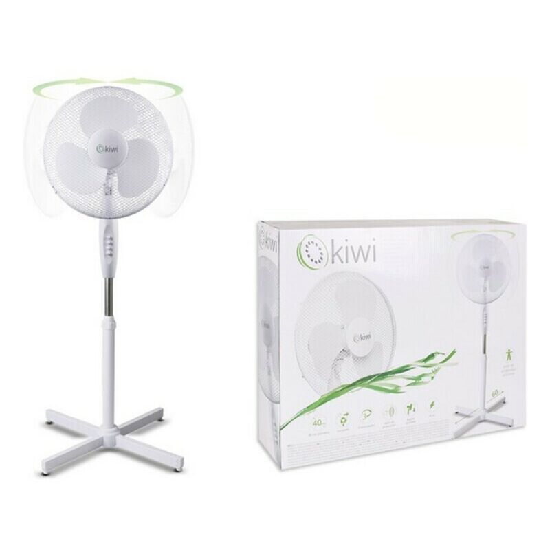 

Ventilador de Pie Kiwi Blanco 45 W (Ø 40 cm)