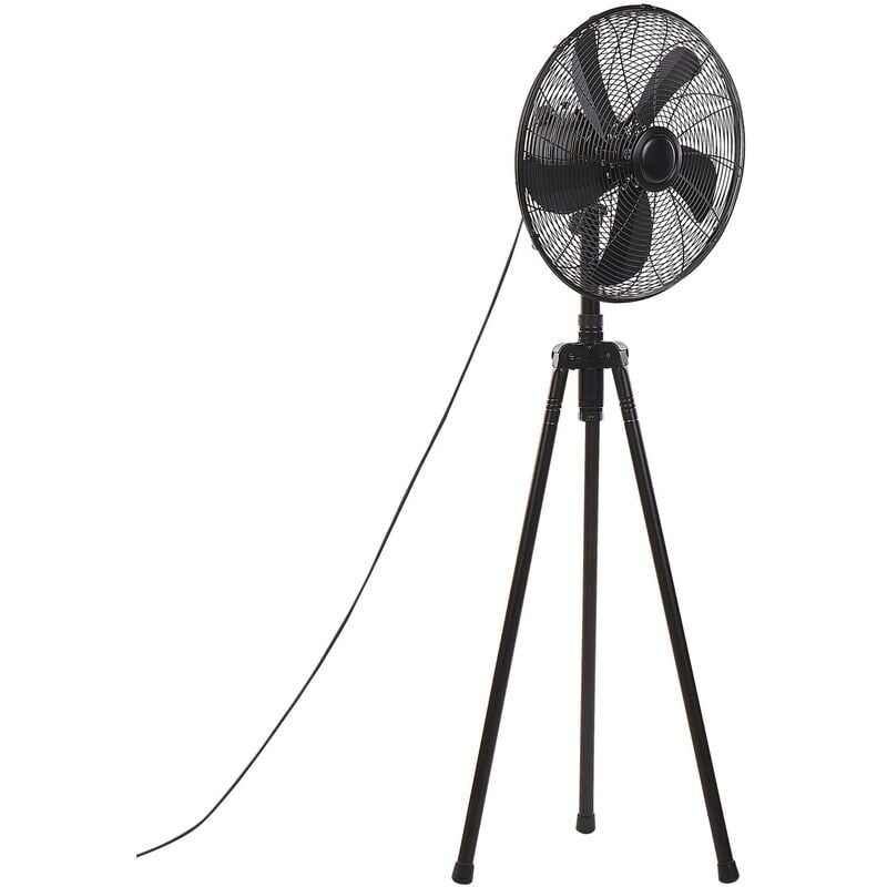 

Ventilador de pie negro TWEED