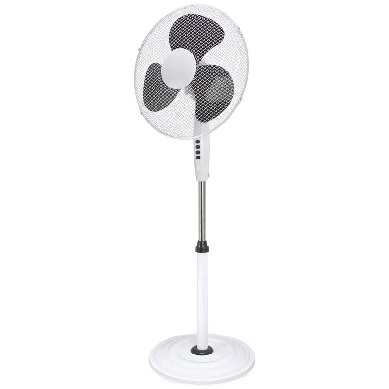 

Ventilador de pie nvr - vp40r - bn 40cm - 40w - 3 velocidades - aspas negras - Nevir