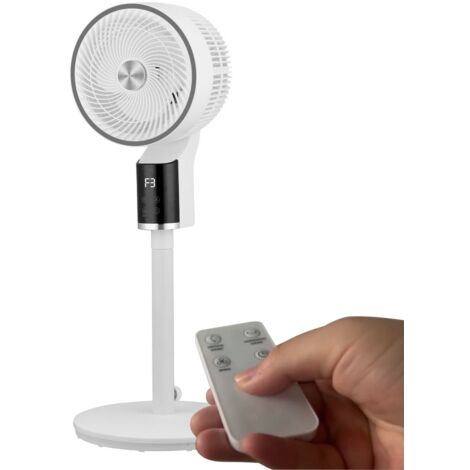 Ventilador de pie Persa motor AC 50W blanco