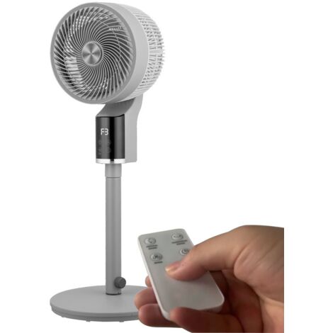 Ventilador de pie Persa motor AC 50W gris