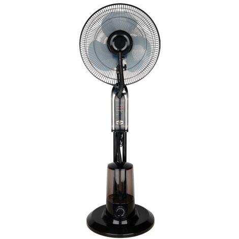 Ventilador de pie silencioso  Nebulizador ventilador  Mando distancia