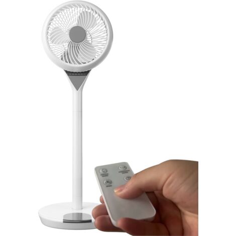 Ventilador de pie Sintra motor DC 35W blanco