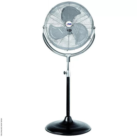 Ventilador de pie S.PLUS VM 50 PI.2 120W 3 velocidades D43cm Cromo