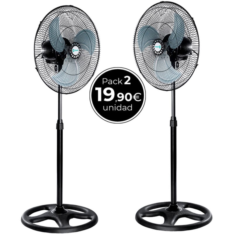 

Ventiladores Hogar - Ventilador de Pie Tuli - Negro