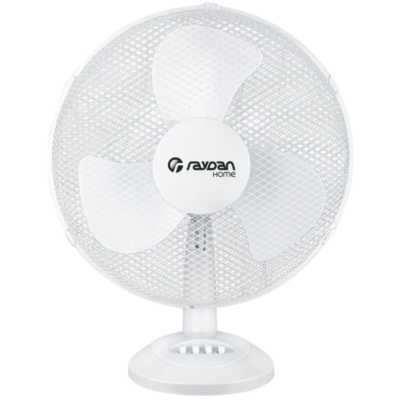 

Ventilador de Sobremesa Ø30cm 35W 3 Velocidades Up Comfort Blanco Raydan Home