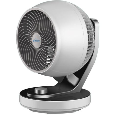 Ventilador de sobremesa 60W con 3 velocidades e inclinación regulable