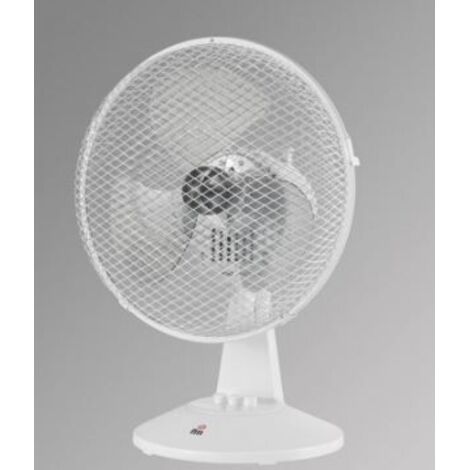 Ventilador de Sobremesa Grupo FM 65786 25 W Ø 23 cm Blanco