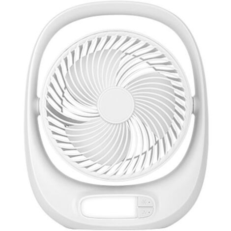 Ventilador de sobremesa inalámbrico Águila motor AC 5W blanco