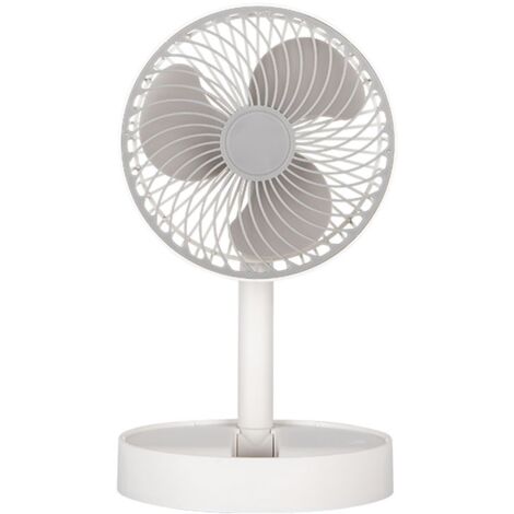 Ventilador de sobremesa inalámbrico Jerico motor DC 5W blanco