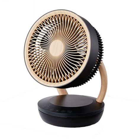 Ventilador de sobremesa Ruiseñor motor AC 45W negro madera