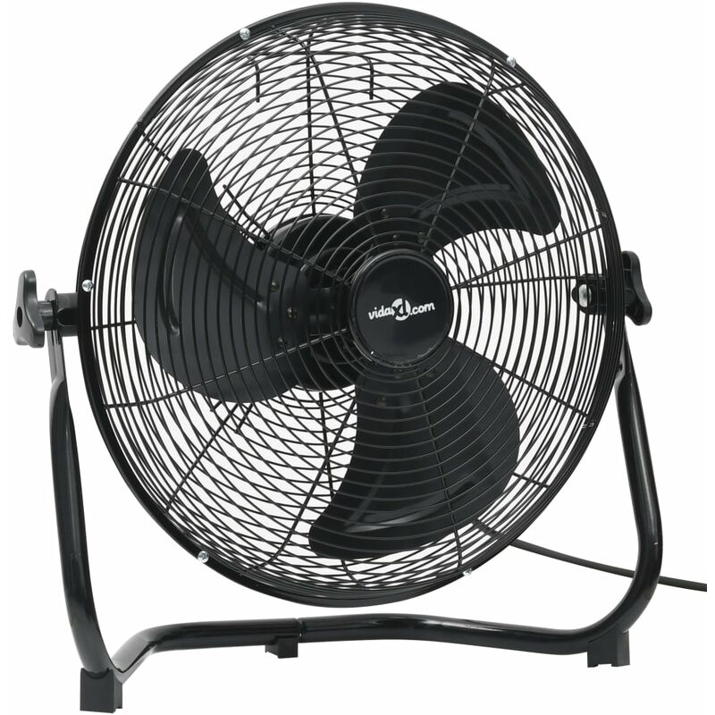 

Ventilador de suelo 3 velocidades negro 35 cm 60 W