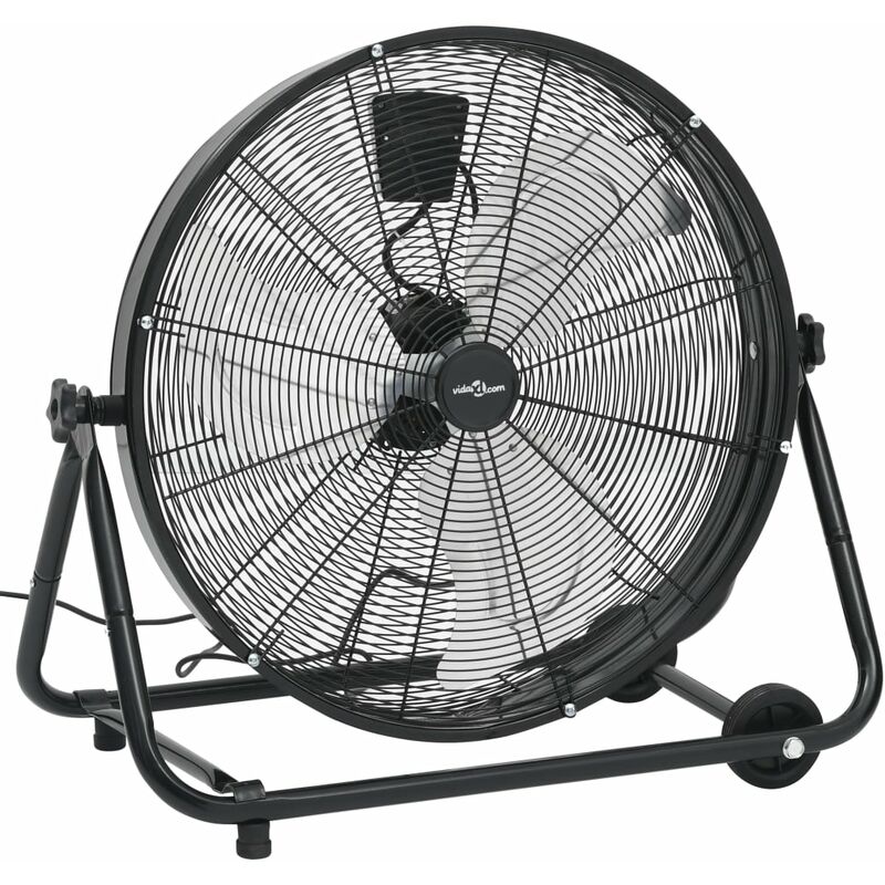 

Ventilador de tambor industrial negro 60 cm 180 W - Negro