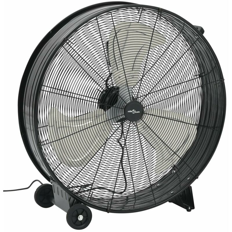 

Happyshopping - Ventilador de tambor industrial negro 77 cm 180 W