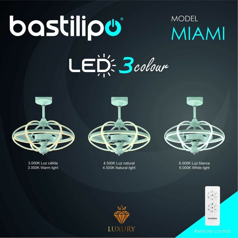 

Ventilador de Techo Bastilipo 0586