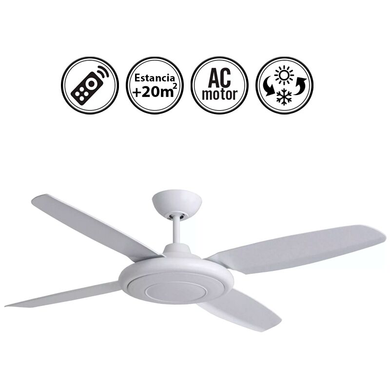 

Ventilador de techo Beret blanco