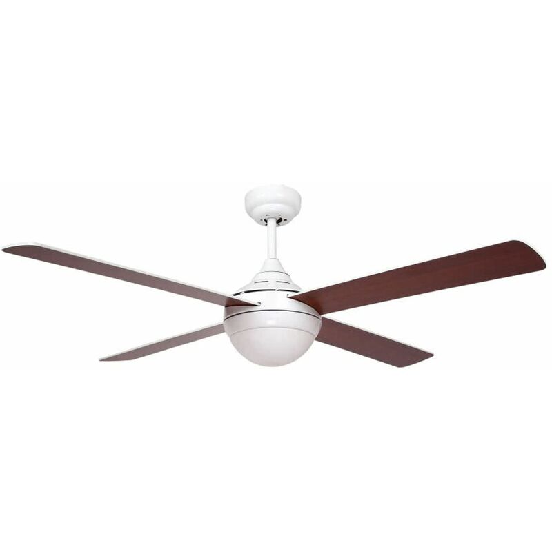 

Ventilador de techo blanco con luces cm 122x29/42h 072817 - Sulion