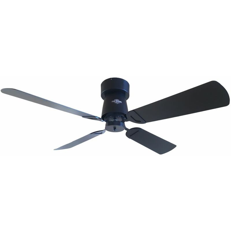 

Ventilador de techo negro sin luz cm 152xh35 Razzetti FAN-CRN-03
