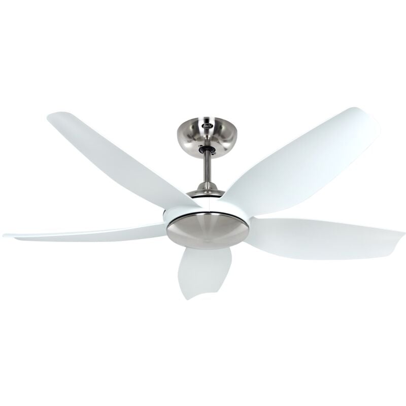 

Ventilador de techo CasaFan 511680 Eco Volare 116cm blanco/ cromo cepillado