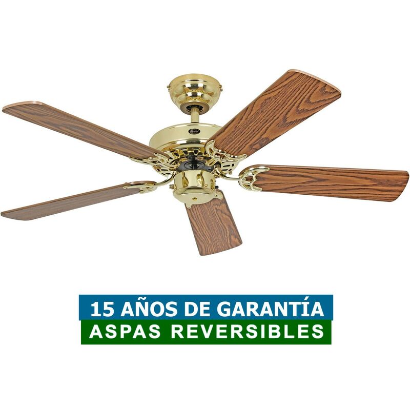 Casafan - Ventilador de techo Classic Royal Latón 103