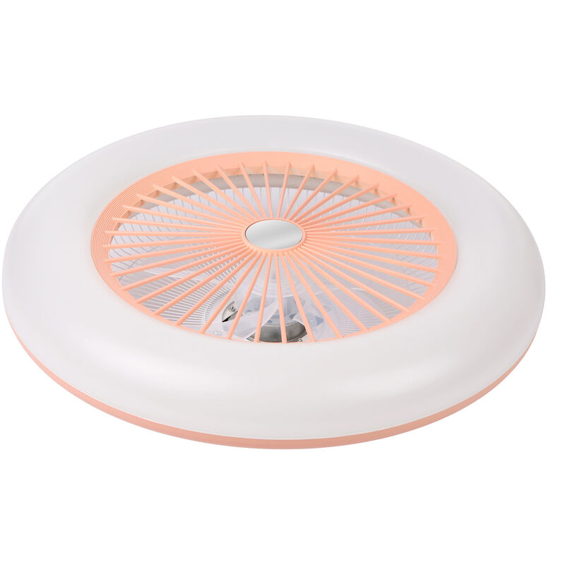 

Ventilador de techo con iluminacion Luz LED 180V-265V con aplicacion Soporte de control de telefono movil Conexion BT para dormitorio Sala de estar