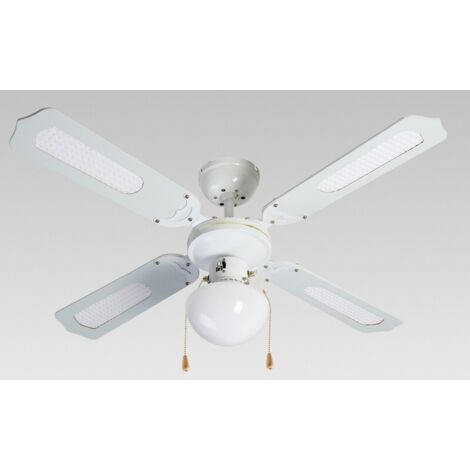 Ventilador de techo con luz 105CM 4 aspas FM VTCLASSIC105B 4A
