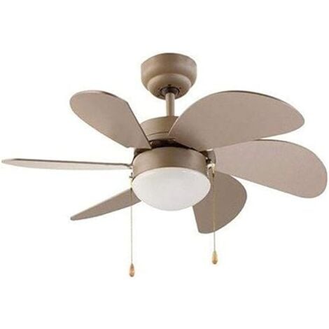 Ventilador de Techo con Luz 80cm FM VT-90 Marrón 50 W