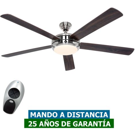 Ventilador de techo Titanium Blanco 162 Nogal / Cerezo