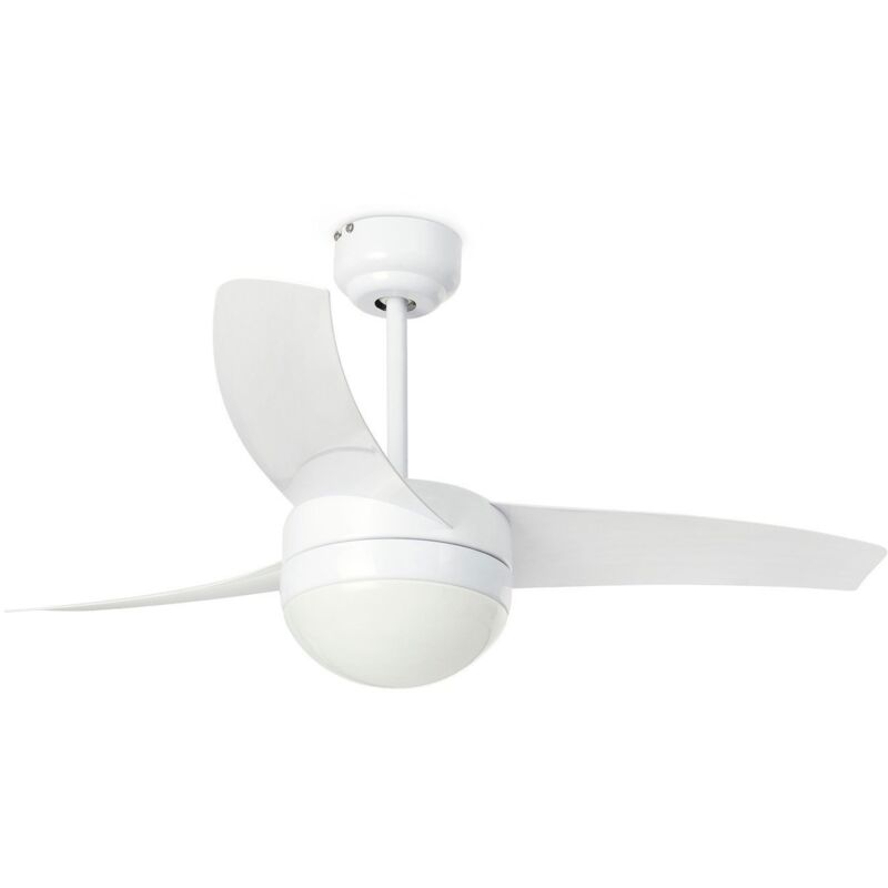 

Faro Barcelona - Ventilador de techo con luz Easy 33415 - BLANCO
