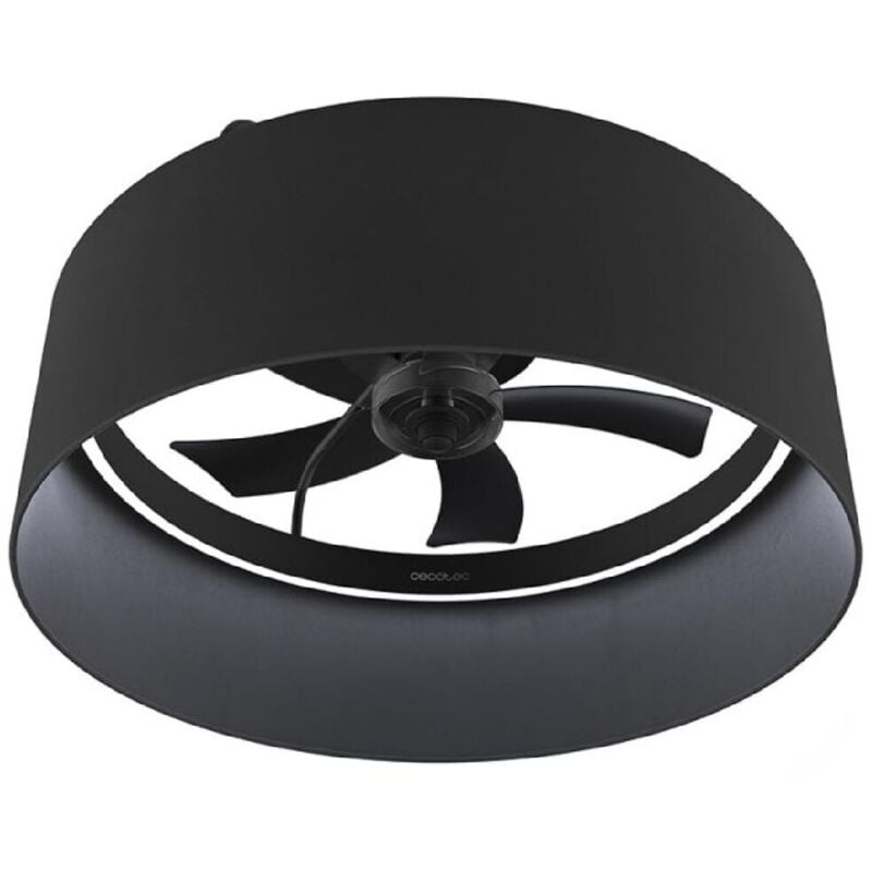 Ventilador de techo con luz EnergySilence LampAero 650 Black Design - Cecotec