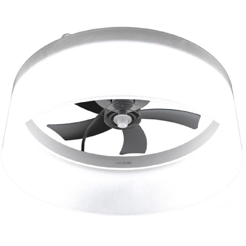 Ventilador de techo con luz EnergySilence LampAero 650 White Design - Cecotec