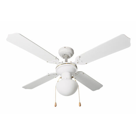 Ventilador de techo con luz Habitex VTR-1000 blanco -