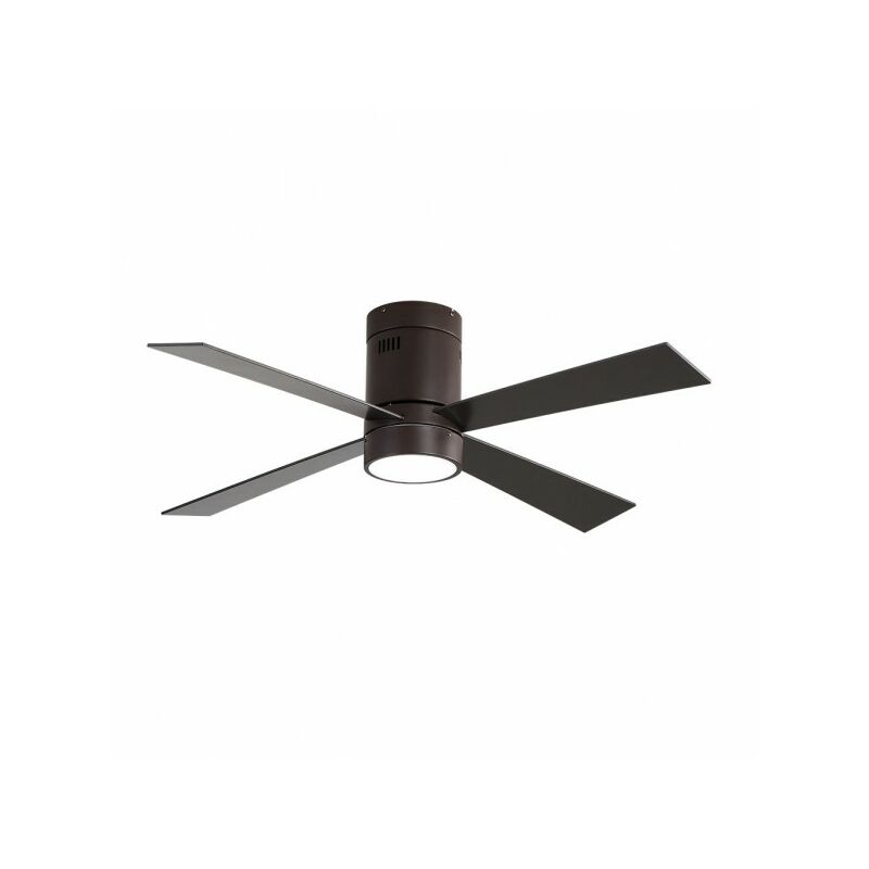 

Ventilador led18w tres temperaturas, BARINE Marron 4 Aspas, con Temporizador Fabrilamp