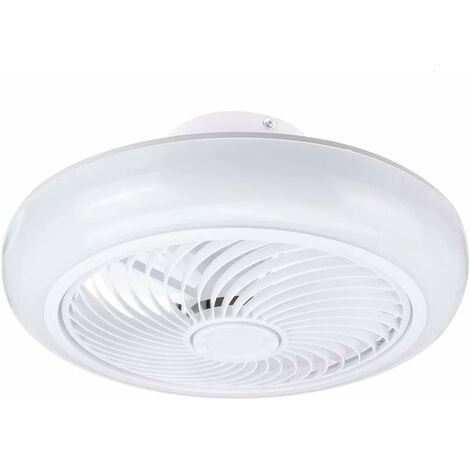 Ventilador de techo con motor DC 72W MYKONOS LED 3000K-4000K-6000K con mando a distancia, ideal para dormitorios y estancias pequeñas