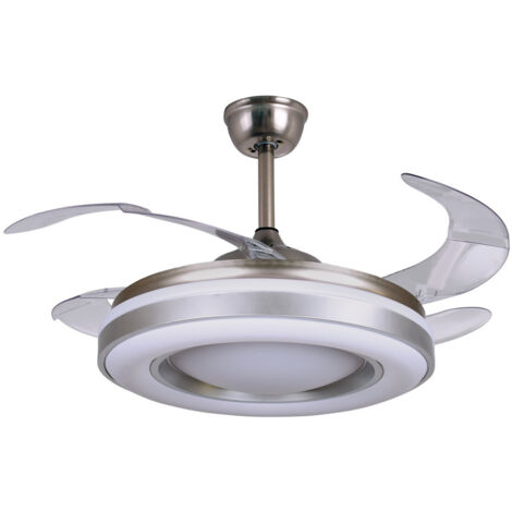 VENTILADOR DE TECHO DC CON LUZ LED MODELO JUPITER