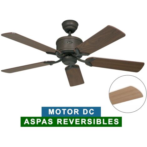 Ventilador de techo ECO ELEMENTS  Ø del aspa 1320 mm  nogal /