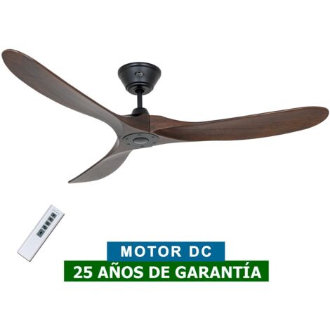 Ventilador de techo ECO GENUINO  Ø del aspa 1520 mm  nuez /