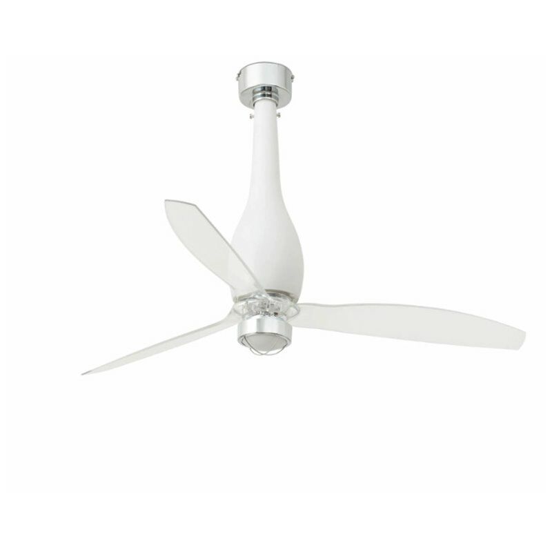 

Ventilador de techo Faro Barcelona 32000WP-9 ETERFAN led Smart fan Blanco brillo