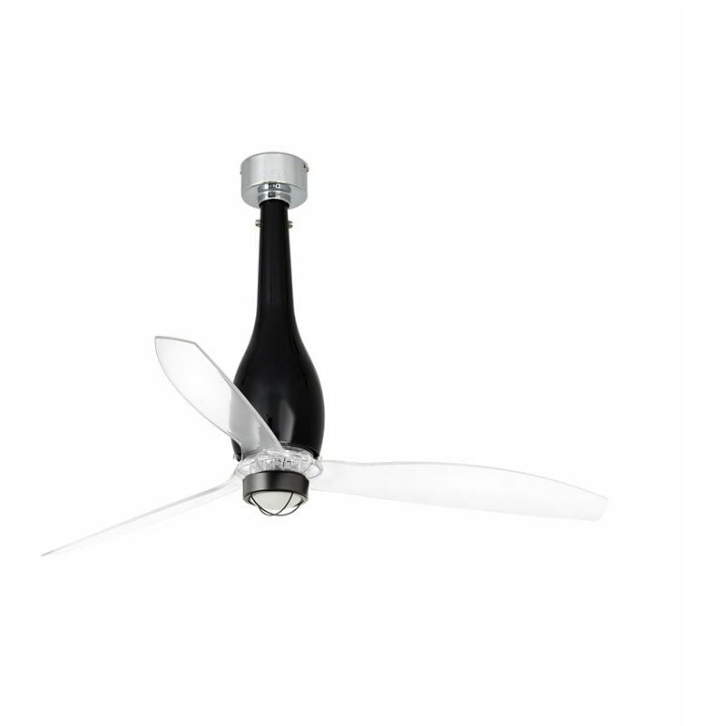 

Ventilador de techo Faro Barcelona 32002WP-10 ETERFAN led Smart fan Negro brillo