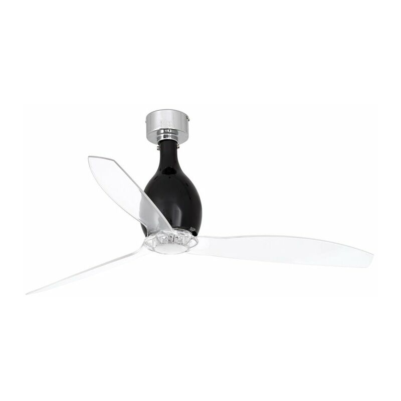 

Ventilador de techo Faro Barcelona 32026WP MINI ETERFAN Smart Fan Negro brillo